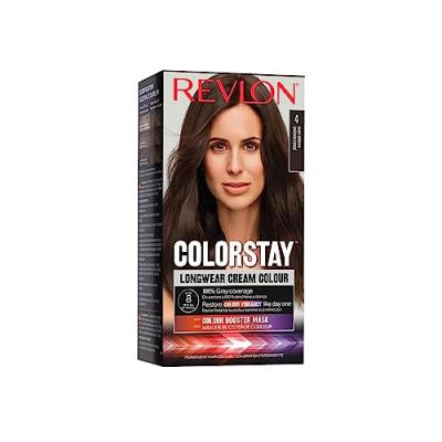 Colorstay longwear cream color #4-casta&ntilde;o