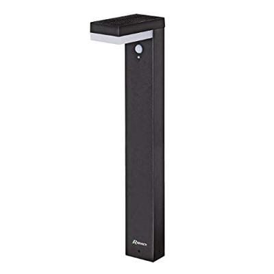 Ribimex - Borne solaire Elina hauteur 78cm sur pic avec d&eacute;tecteur