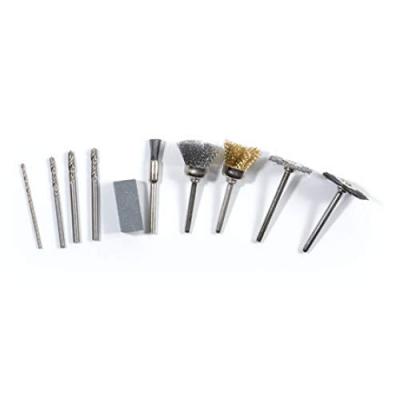 Ribimex - Lot de 10 mini accessoires pour brossage et per&ccedil;age