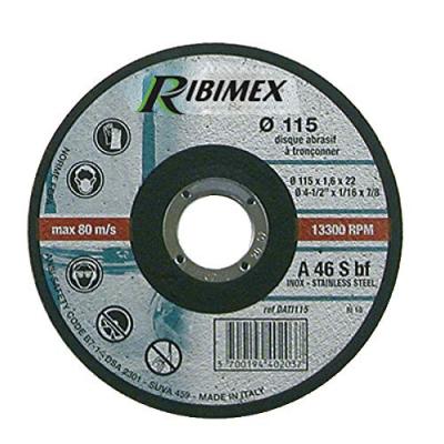 Ribitech PRDATI115 Disque Plat Inox 115 x 1,6 x 22,2 mm