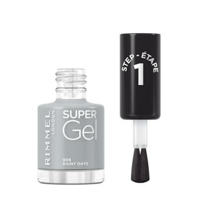 Rimmel Super Gel Nail Polish 005 Rainy Days 12ml