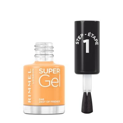 Rimmel Super Gel Nail Polish 046 Zest Of Friends 12ml