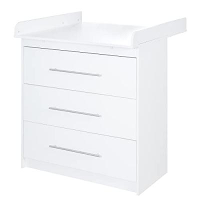 ROBA Commode &agrave; langer &eacute;troit ""Maren"" avec plan &agrave; langer amovible  - 3 tiroirs