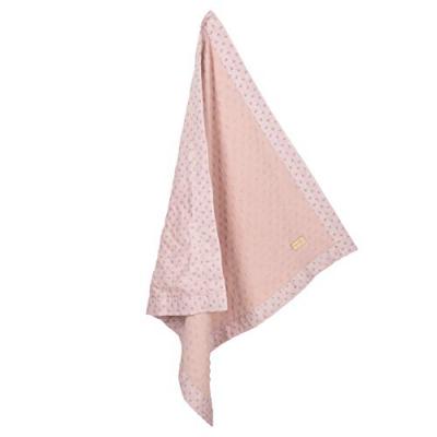 Couverture B&eacute;b&eacute; Roba Lil Planet 80x80 Cm Gots - Pois - Rose-mauve Rose