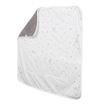 Roba Couverture B&eacute;b&eacute; "Sternenzauber" &Agrave; Double Face - Imprim&eacute;e &Eacute;toiles - 80x80 Cm - Unisexe