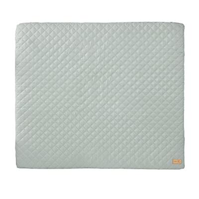 Matelas &agrave; langer d&eacute;perlant 85x75 en PU vert givr&eacute;