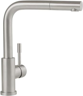 Robinet cuisine Steel Shower, acier massif, Sans nettoyant