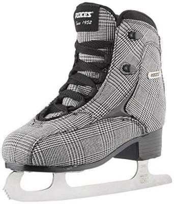 Roces V&eacute;rifiez le patinage dames britanniques noir / blanc 39
