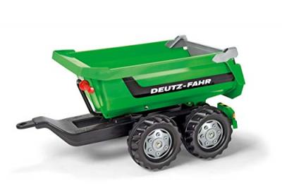 Rolly Toys remorque RollyHalfpipe Deutz-Fahr junior vert