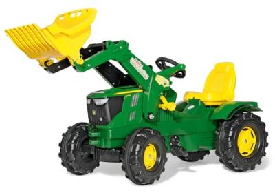 Rolly toys tracteur a pedales rollyfarmtrac john deere 6210r 611096