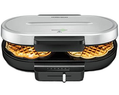 Rommelsbacher Wa 1250 Moule &Agrave; Gauffres 2 Gauffre(S) 1250 W Argent