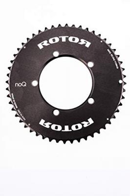Plateau route Rotor NoQ Round Aero - Noir} - 110mm, Noir}