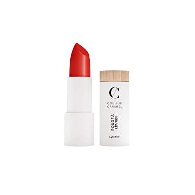 Rouge &agrave; l&egrave;vres mat - Couleur Caramel 125 - Rouge Feu Produit Classique