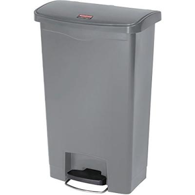 Rubbermaid - poubelle jaune 76 l D-7220050