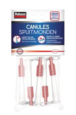 Canule pour cartouche mastic - lot de 5