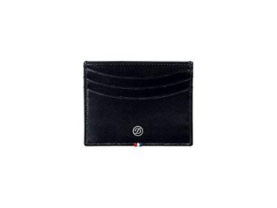 Etui St Dupont Pour Cartes De Cr&eacute;dit Ligne D Elys&eacute;e Black