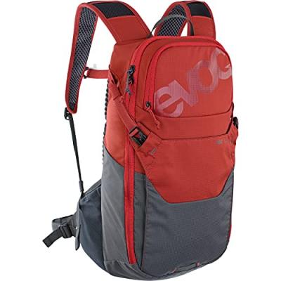 Sac a dos evoc ride 12l rouge gris poche a eau 2l