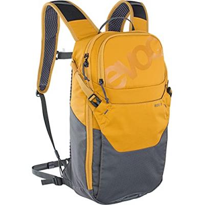 Sac a dos evoc ride 8 orange gris poche a eau 2l