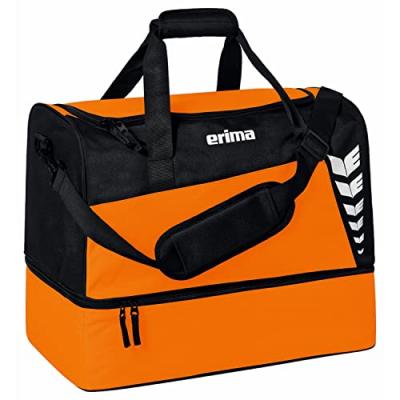 Erima Six Wings Bottom Compartment 35l Holdall Bag Orange