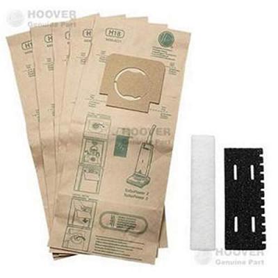 Kit 5 sacs + filtres h18 turbopower Hoover 09173709