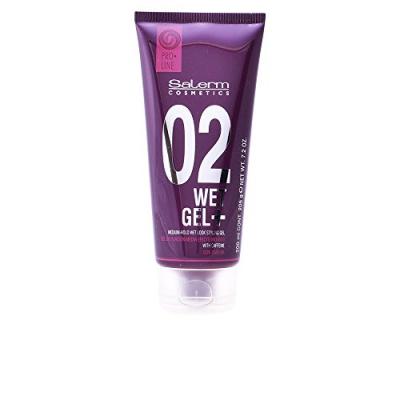 Salerm Wet Gel+ Gel coiffant pour effet mouill&eacute; &agrave; tenue moyenne 200ml
