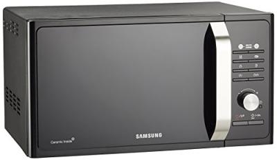 Samsung MG23F302TAK Four Micro-Ondes 23L 800W 230V C&eacute;ramique Autonome Noir