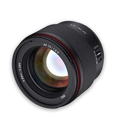 Objectif &agrave; Focale fixe Samyang AF 75mm F/1.8 pour Fujifilm X