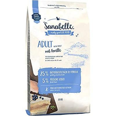 Sanabelle Adult &agrave; la truite pour chat 2 kg