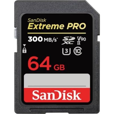 SanDisk Extreme PRO SDHC UHS-II 64GB carte SD 64 Go 