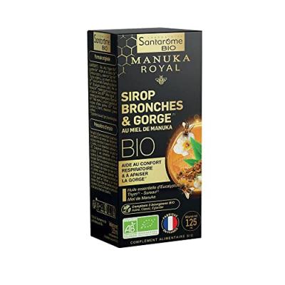 Santarome Sirop Bronches & Gorge Bio 125ml