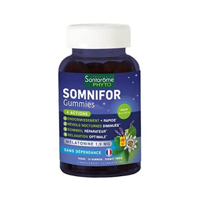Santarome Somnifor - 30 Gummies - Phyto - Pot 30 gommes
