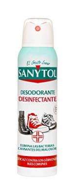 Sanytol D&eacute;odorant chaussures d&eacute;sinfectant Spray 150 ml
