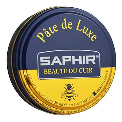 Cirage gla&ccedil;ace p&acirc;te de luxe Saphir bordeaux (50ml)