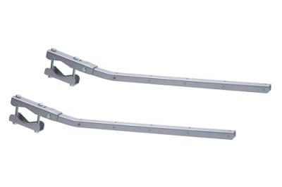 Sauvic 89425-s&eacute;choir de balustrade adaptable et rabattable, gris
