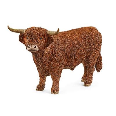 Schleich Figurine taureau Highland Farm World 13919