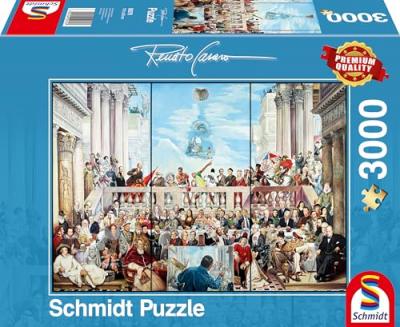 Puzzle 3000 Pi&egrave;ces : Renato Casaro : Sic Transit Gloria Mundi,