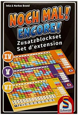 Schmidt Spiele 49345 Lot de 3 Blocs suppl&eacute;mentaires