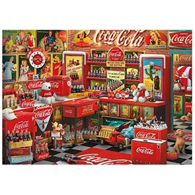 SCHMIDT SPIELE - Coca Cola Nostalgie - Puzzle - 1000 pi&egrave;ces