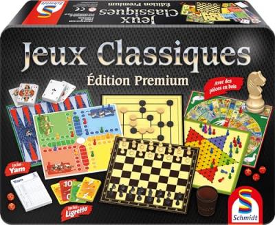 Coffret Jeux Classiques - &Eacute;dition Premium Schmidt