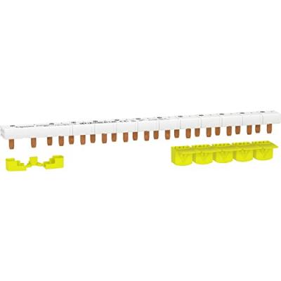 Resi9 - peigne monobloc - 1P+N - 63A - 13 modules - cache dents 5M)