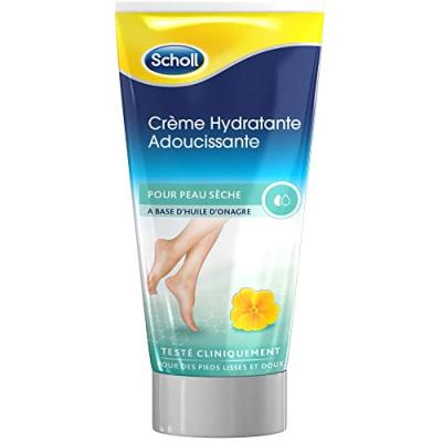 Scholl Cr&egrave;me Hydratante Adoucissante Pieds Secs - Lot de 2 cr&egrave;mes 75ml