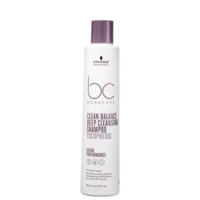 Schwarzkopf bonacure clean balance champ&uacute; tocopherol 250 ml