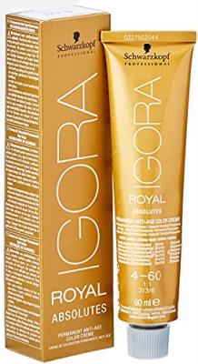 Schwarzkopf Coloration Igora Royal Absolutes - Teinte 4-60