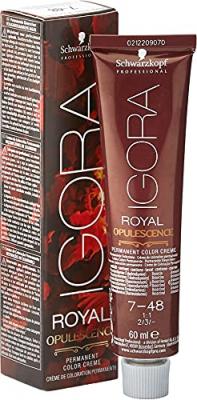 Igora Opulescence 60 Ml ( Par Couleur ) 7-48 Blond Moyen Beige Rouge