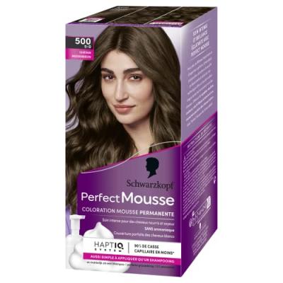 Coloration Permanente Ch&acirc;tain 500 Schwarzkopf - La Boite De 92,5 Ml