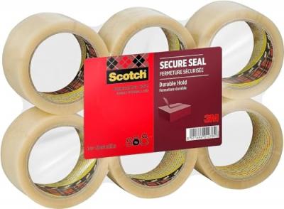 Scotch BP976 HEAVY Pack de 6 Rouleaux de ruban 50 mm x 66 m Transparent