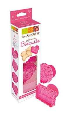 Kits 4 D&eacute;coupoirs - Je Fais Mes Biscuits - Scrapcooking