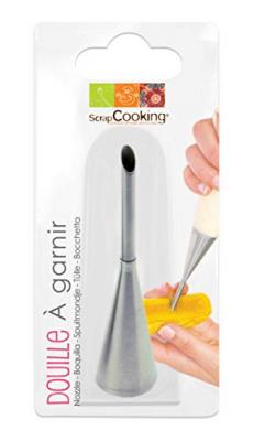 Scrapcooking 1801 Douille &agrave; garnir Inox Argent 14 x 10,8 x 2 cm