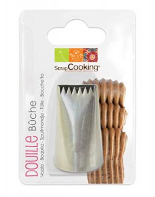 Scrapcooking 1805 Douille &agrave; b&ucirc;che Inox Argent 14 x 10,8 x 3,2 cm