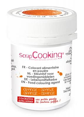 Colorant alimentaire (artificiel) - Orange - Scrapcooking
